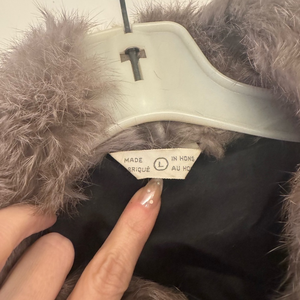 Vintage Ada Rabbit Fur Jacket - Picture 7 of 8